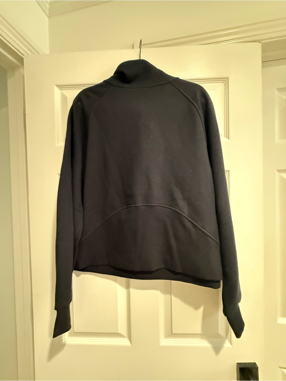 CRZ YOGA Black Half-Zip Cowl Pullover - Picture 6 of 7